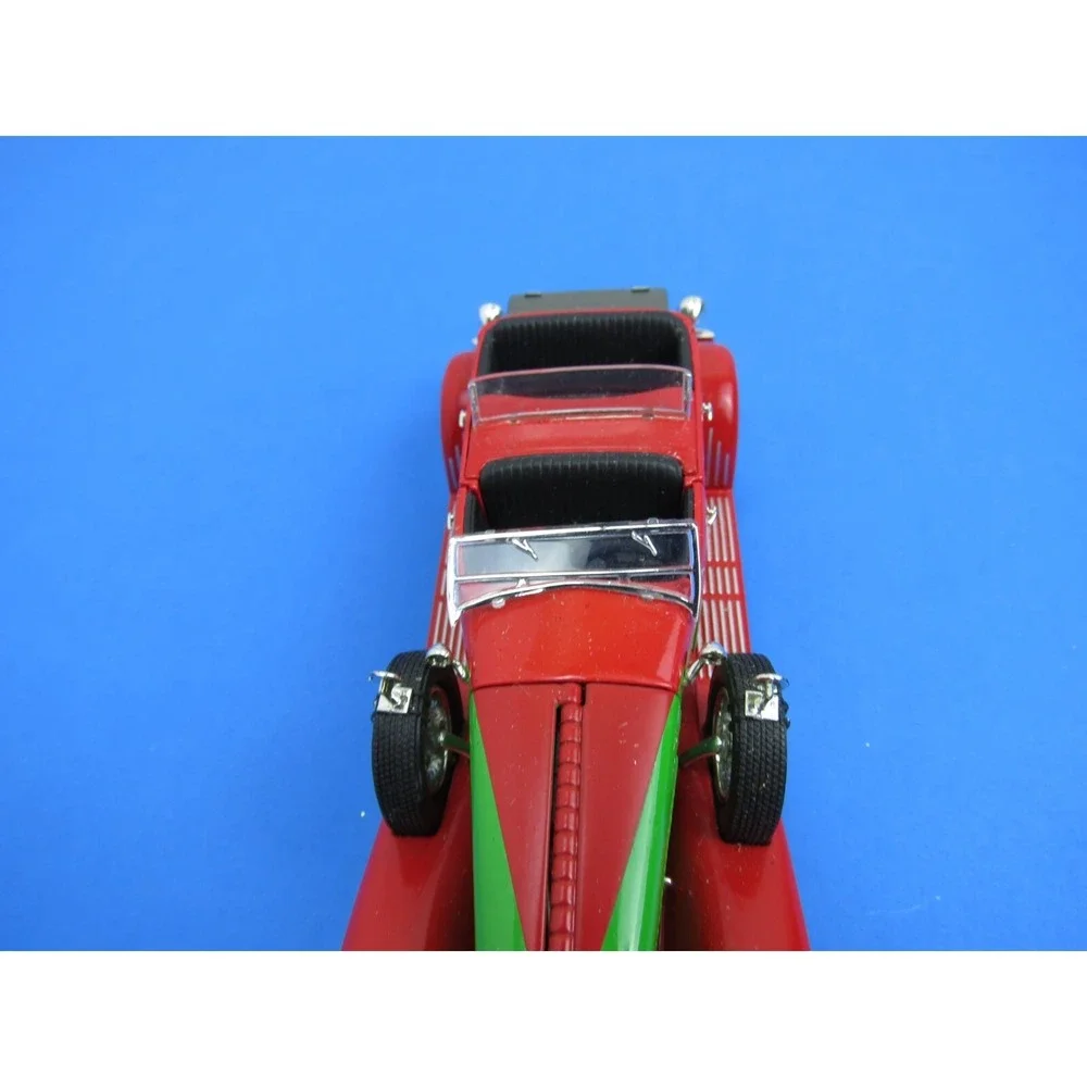 Signature Models 1934 Duesenberg Model Car Red Green DAMAGE